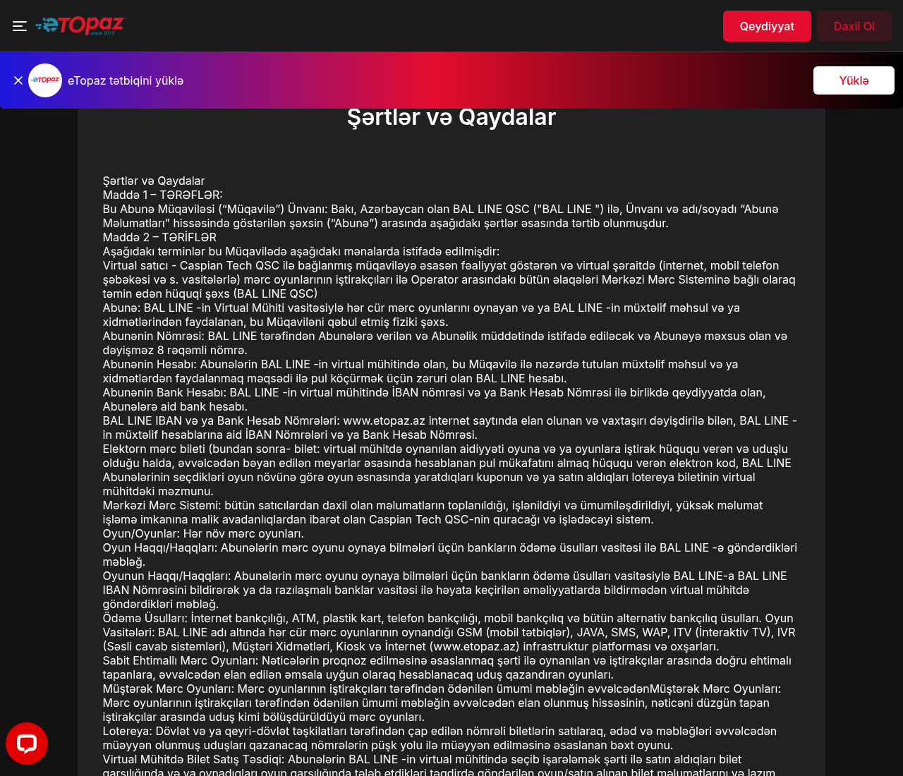 eTopaz qanunidirmi? Operator və domen yoxlaması